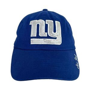 Vintage Y2K NY Giants Sequin Baseball Cap Women's